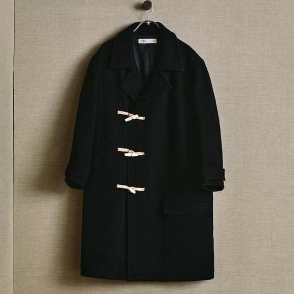 Zara Wool Toggle Coat ZW Limited Edition - Picture 16 of 16